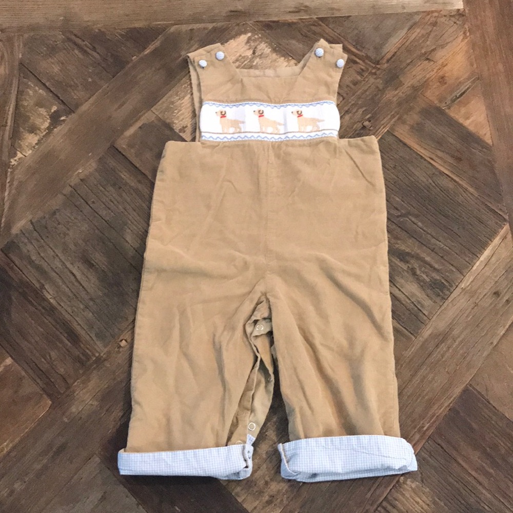 Little Boys Smocked Longall